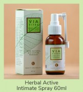 Herbal Active Intimate Spray. 100% Natural. 60 ml