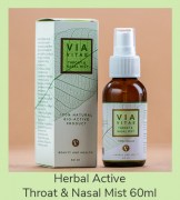 Herbal Active Throat & Nasal Mist, 60 ml